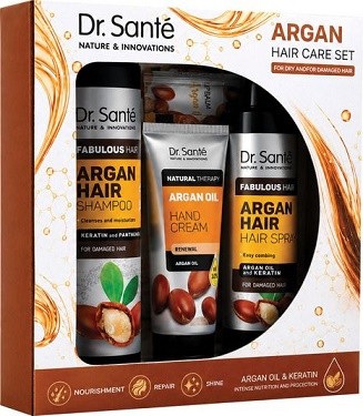 Kazeta Dr. Santé Argan/845753 - Kosmetika Pro ženy Dárkové kazety